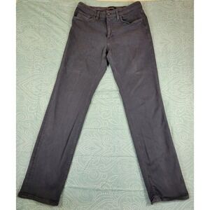 34 Heritage Charisma Mens Charcoal Comfort Rise Classic Straight Leg Jeans 34x34